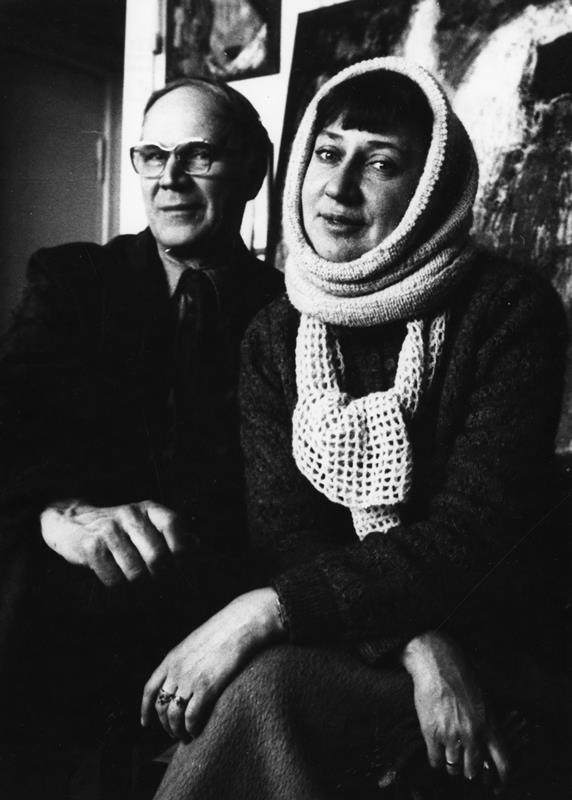 Evald Okas ja Mari Roosvalt