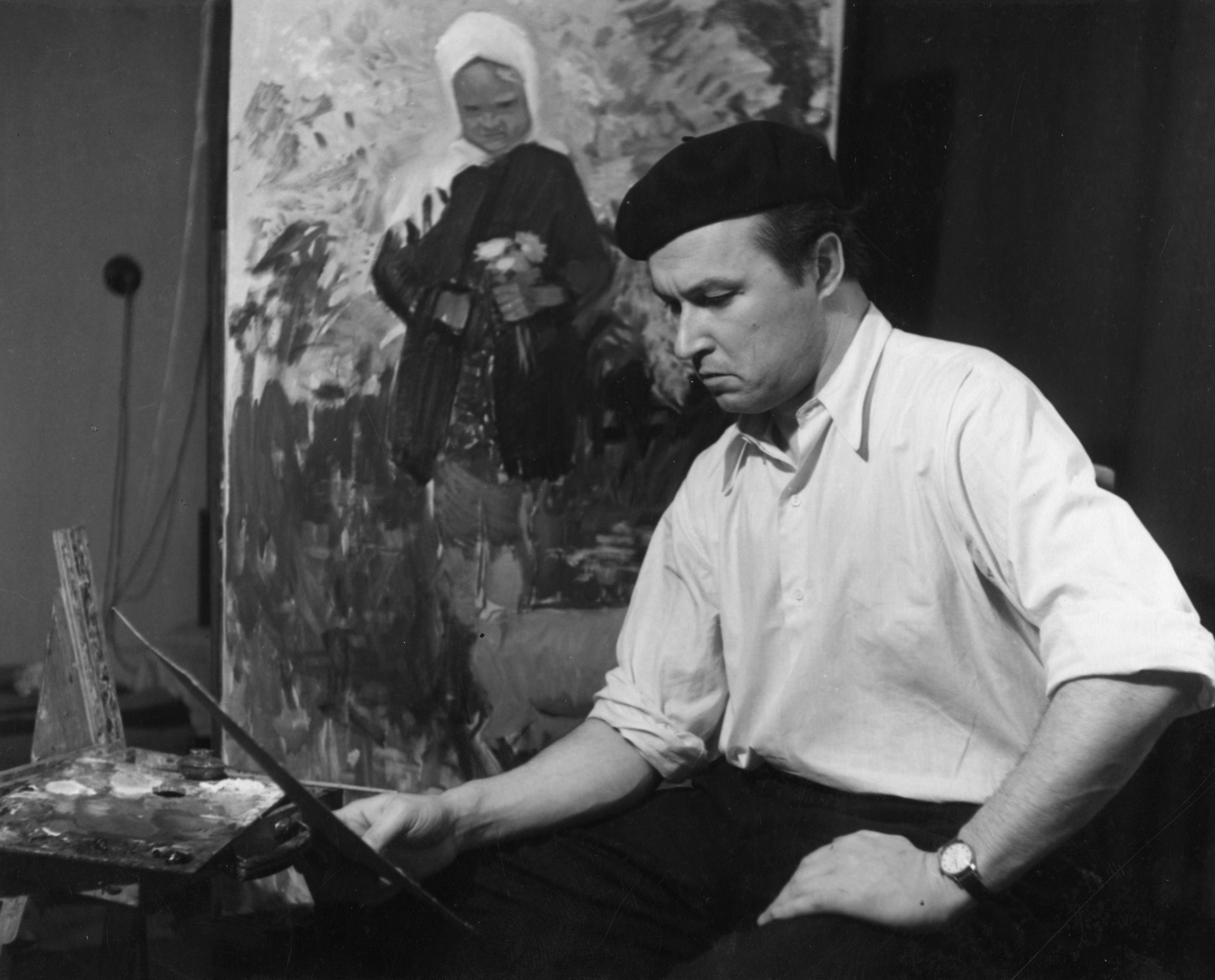 Maalikunstnik Ants Viidalepp