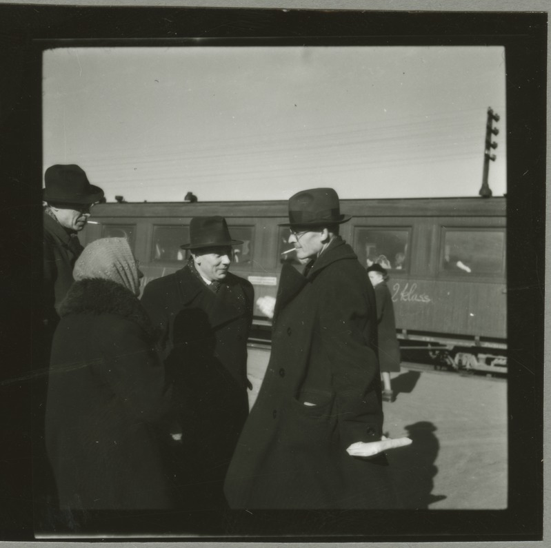 Eduard Wiiralt ärasõidul Viini