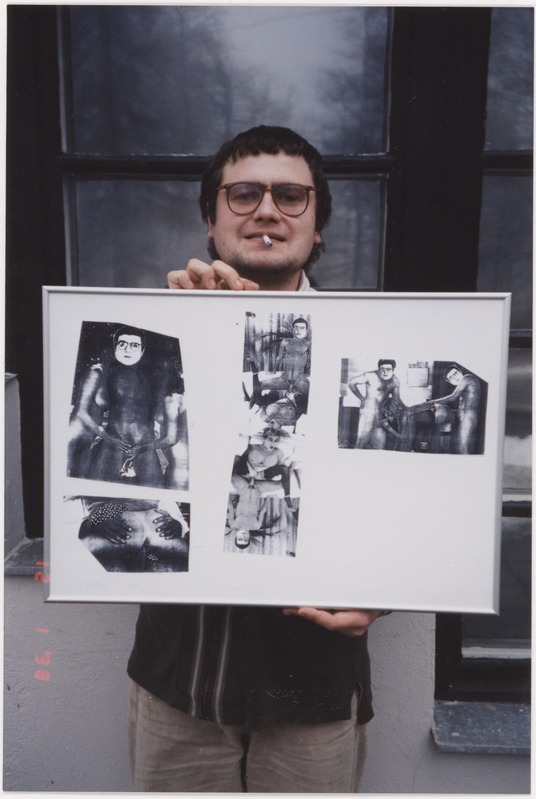 Andrus Joonas oma teosega