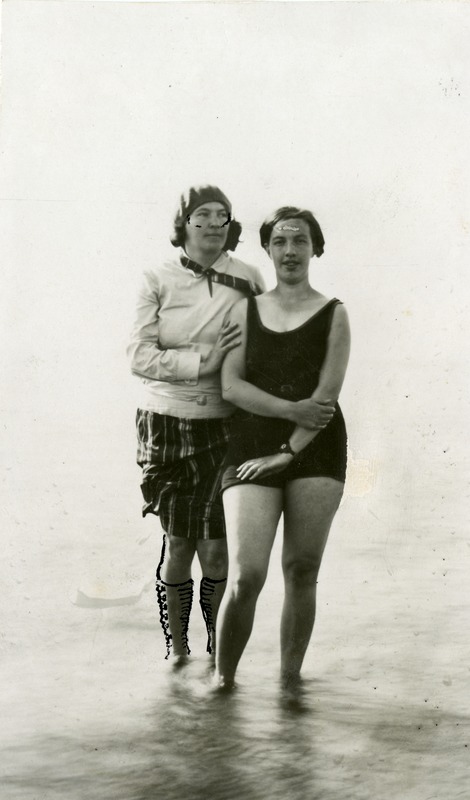 Lydia ja Natalie Mei Pirita rannas