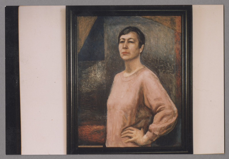 Nikolai Guli maal "Miralda Kangilaski portree"