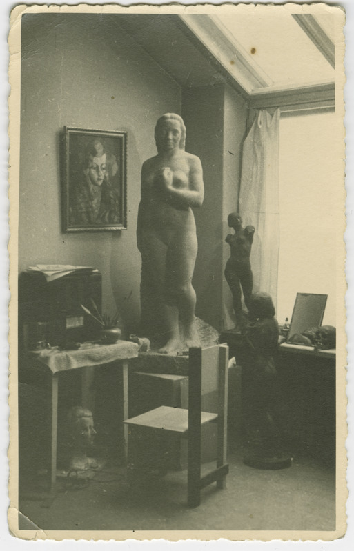 Herman Halliste teos "Õhtu" ateljees