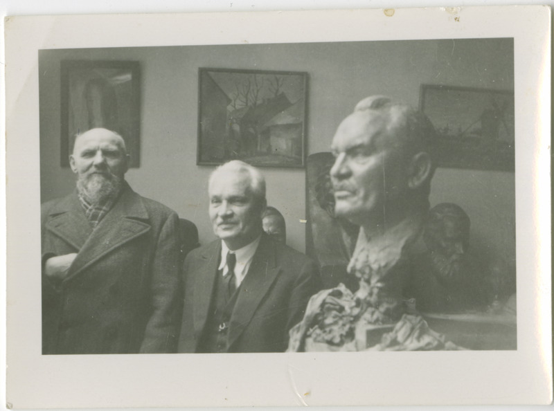 Peeter Pätsi portree modelleerimine