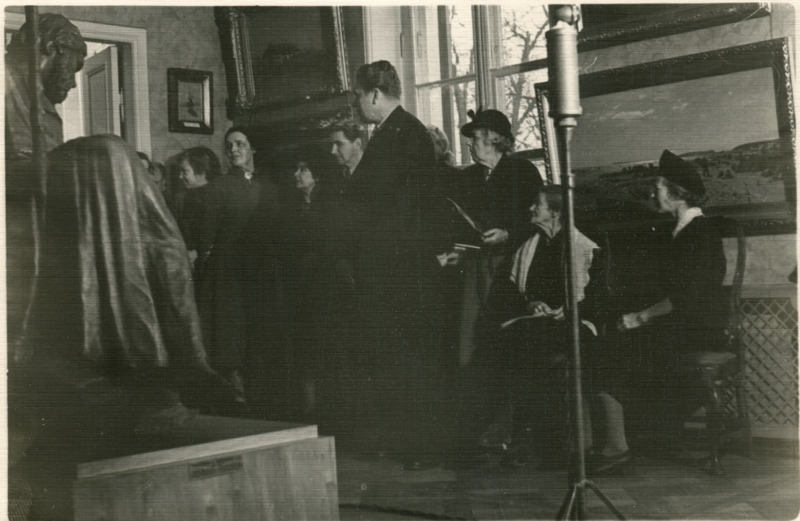 Amandus Adamsoni juubelinäituse avamine Kadrioru lossis