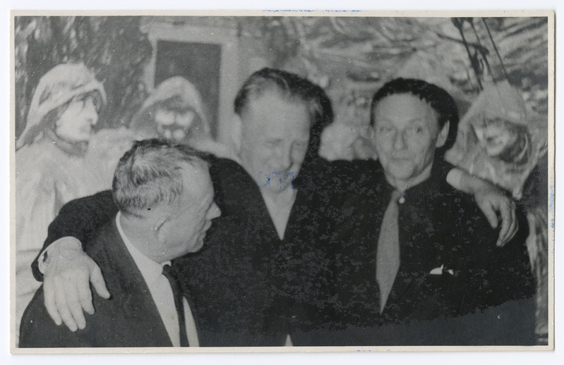 Kunstnikud Richard Sagrits, Priidu Aavik, Lepo Mikko