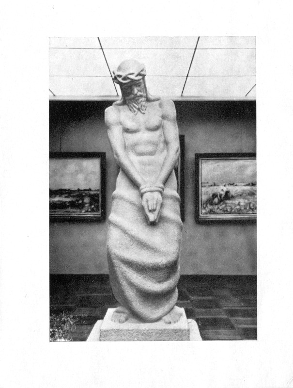 Voldemar Melliku teos ECCE HOMO e Ennäe Inimest kunstinäitusel