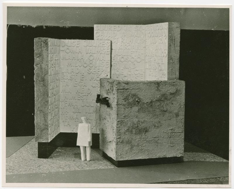 Eduard Vilde monumendi võistluse II preemia