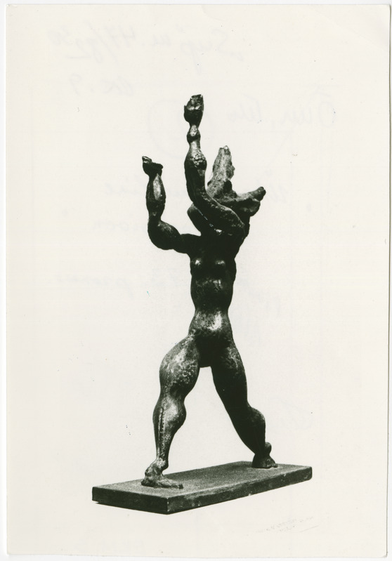 Skulptuur "Ühefiguuriline kompositsioon"