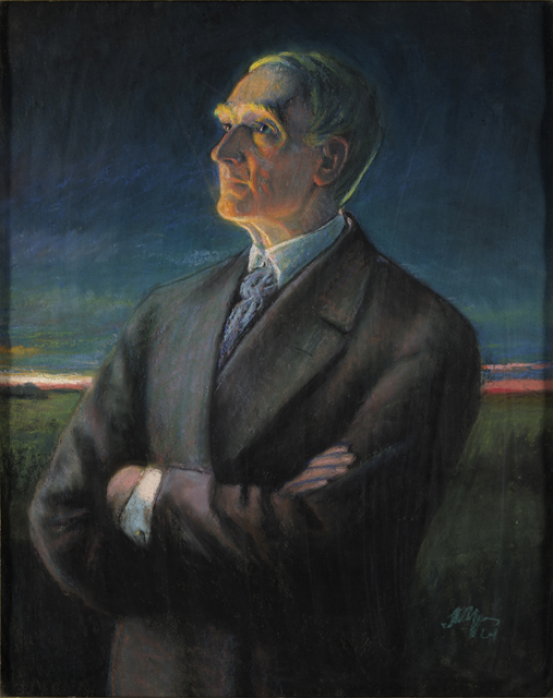 F. R. Kreutzwaldi portree. Kaugelt näen kodu kasvamas