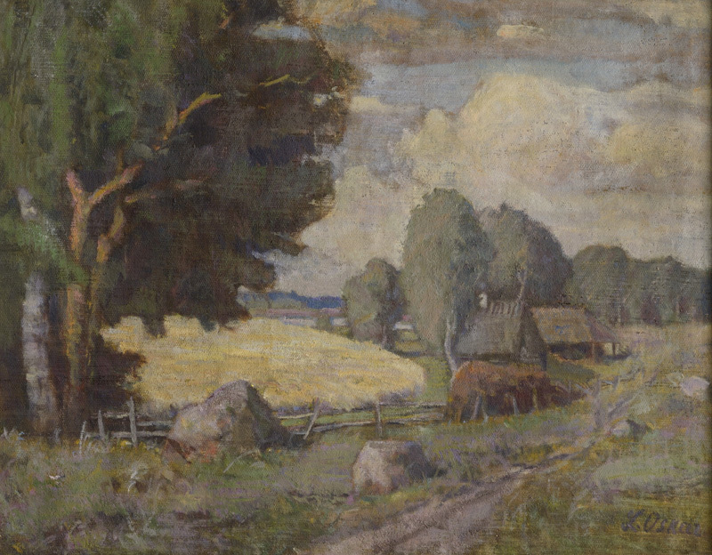 Maastik mändidega