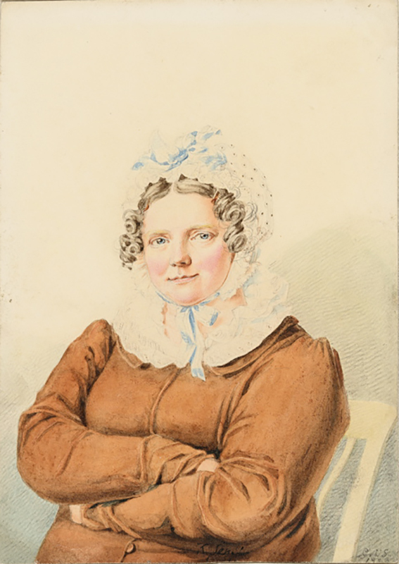 Daami portree. Luise von Wistinghausen