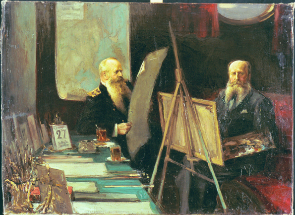 Kunstnik Vereshtshagin ja admiral Makarov