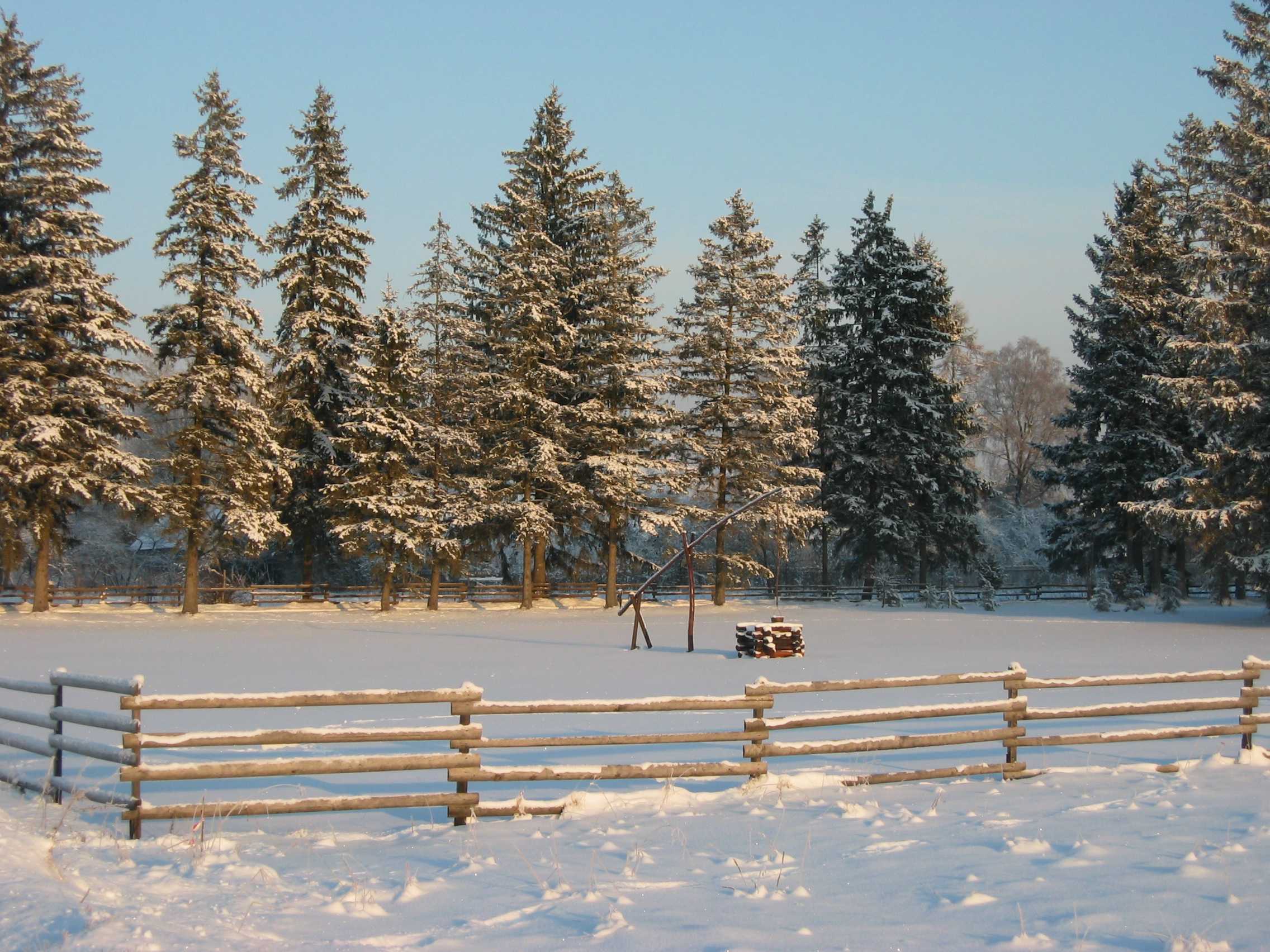 foto Talvine tee Harjumaal 2003