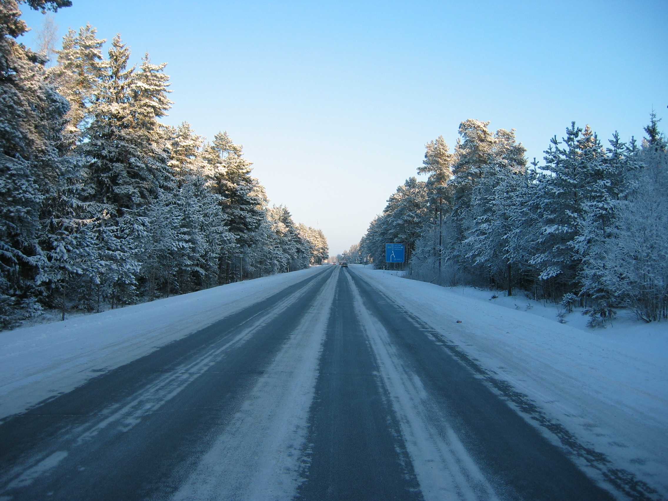 foto Talvine tee Harjumaal 2003