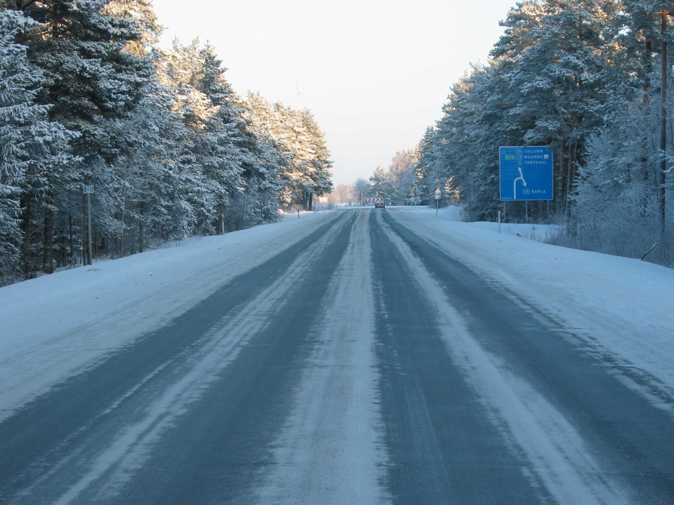 foto Talvine tee Harjumaal 2003