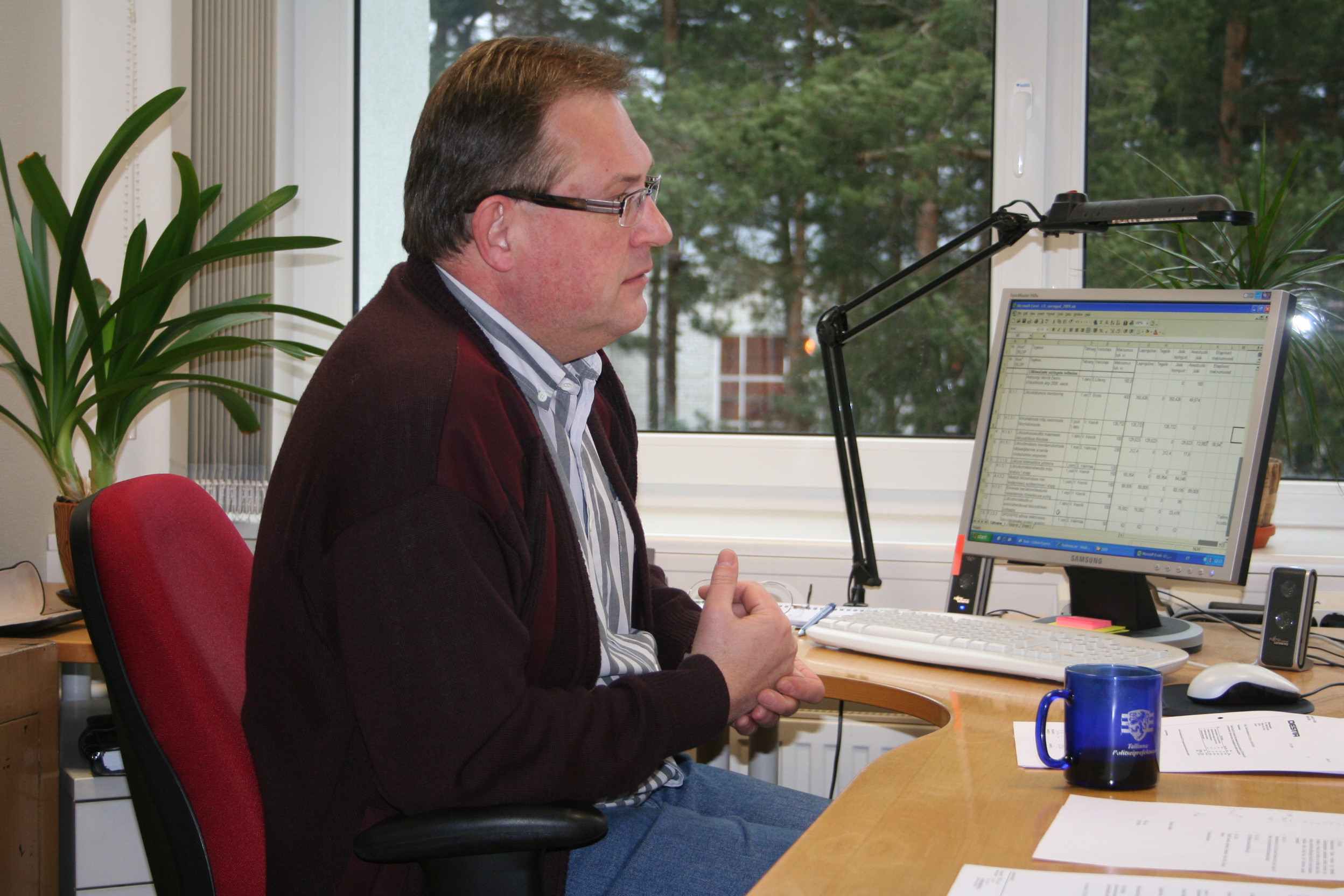 foto Intervjuu Allan Kasesalu - Villu Vane 14. jaan 2009