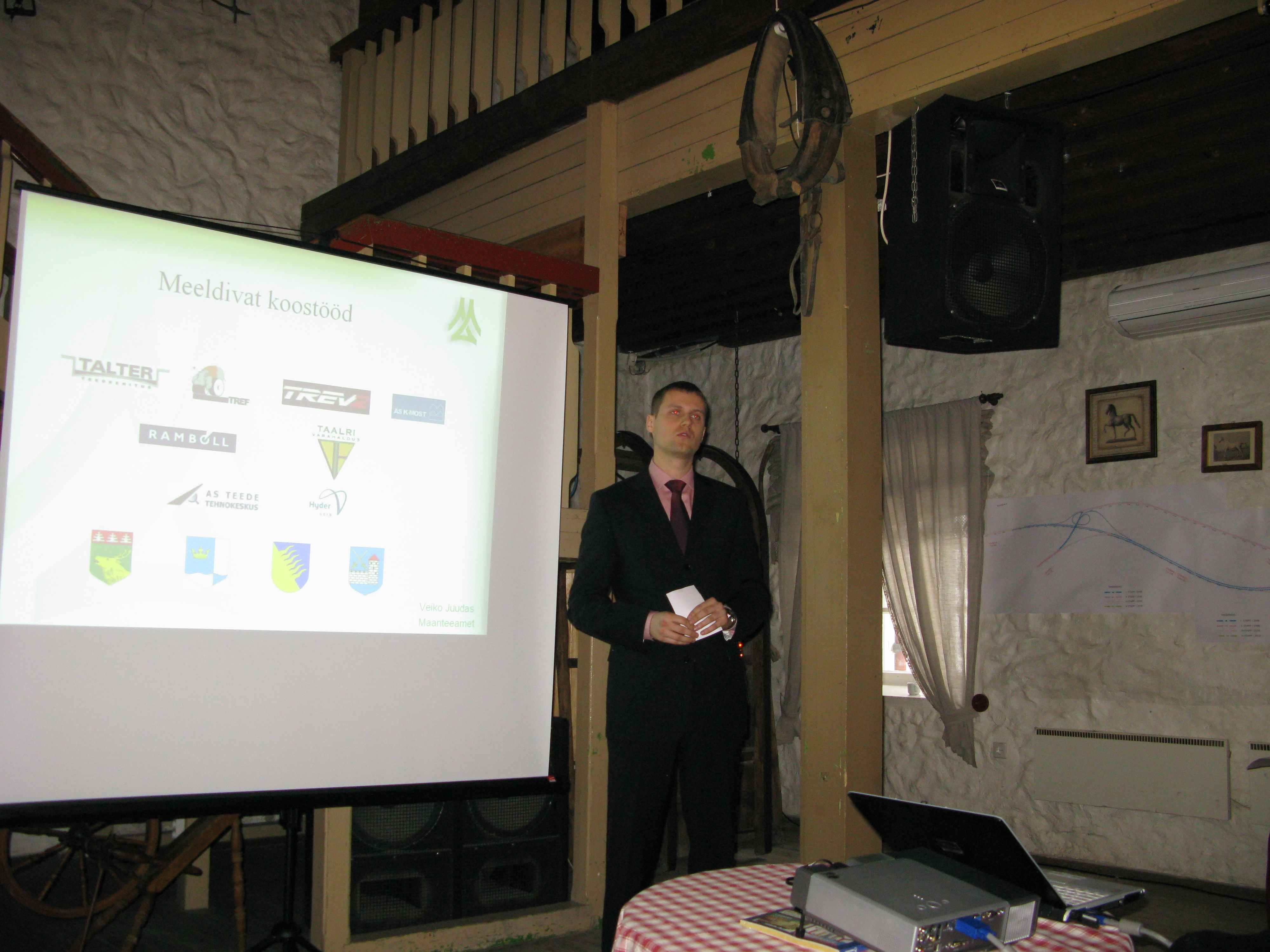 foto Kukruse-Jõhvi projekti tutvustus kohalikele elanikele 18. märts 2009