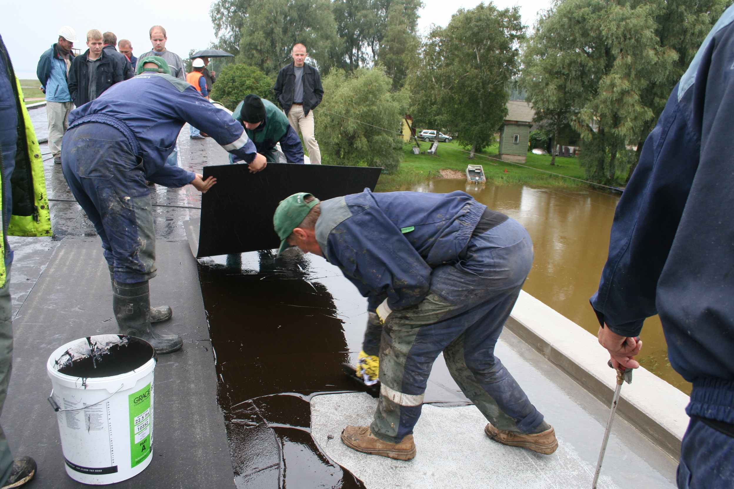 foto Langeproon sillainfo seminar Rannu-Jõesuu vana silla remondi näitel 18. aug 2009