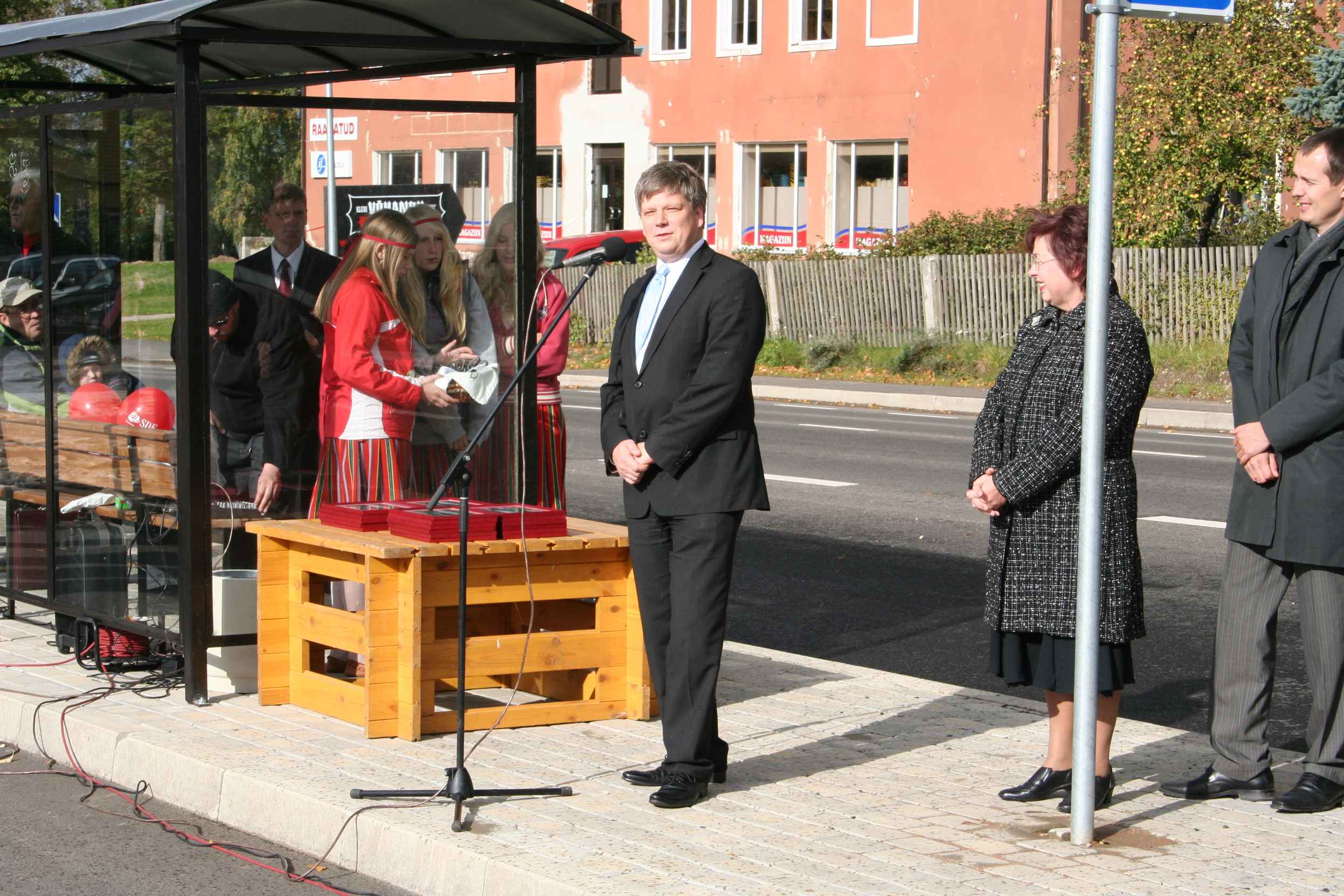 Leevaku-Räpina-Võõpsu renoveeritud osa käikuandmine 2. okt 2009