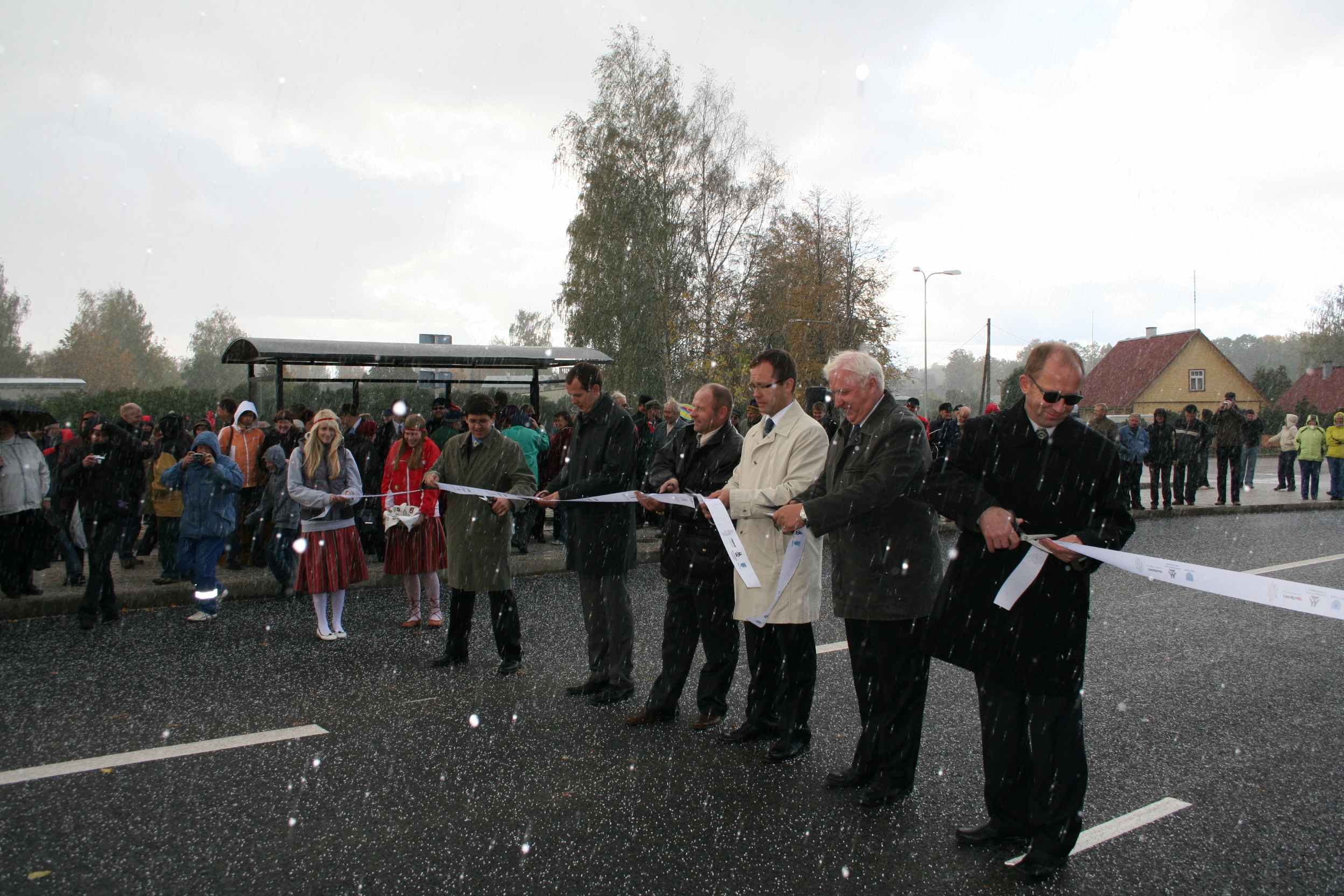 Leevaku-Räpina-Võõpsu renoveeritud osa käikuandmine 2. okt 2009