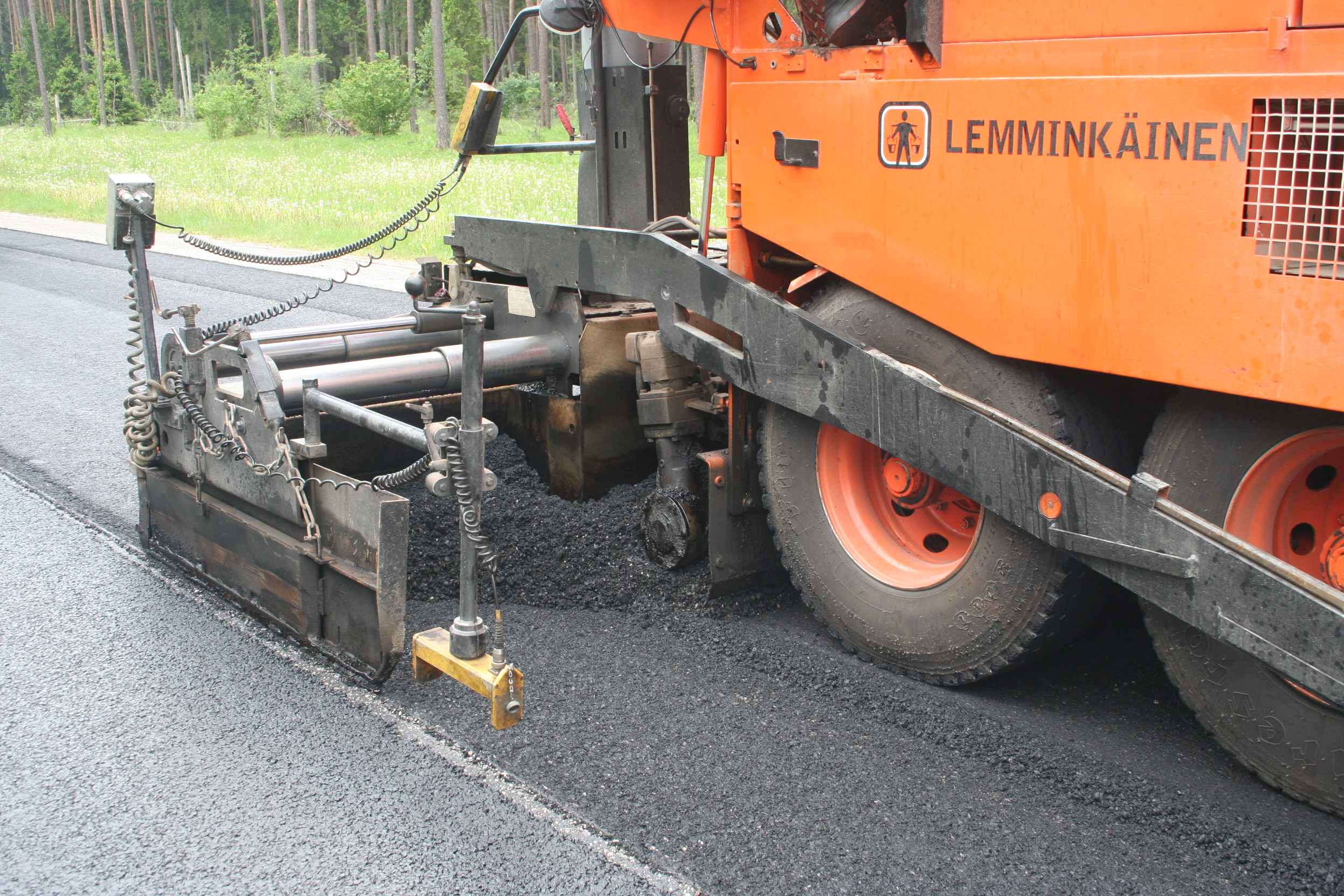 Novafleks-tehnoloogia Pärnu maanteel TALTERi teostamisel 11. juuni 2009