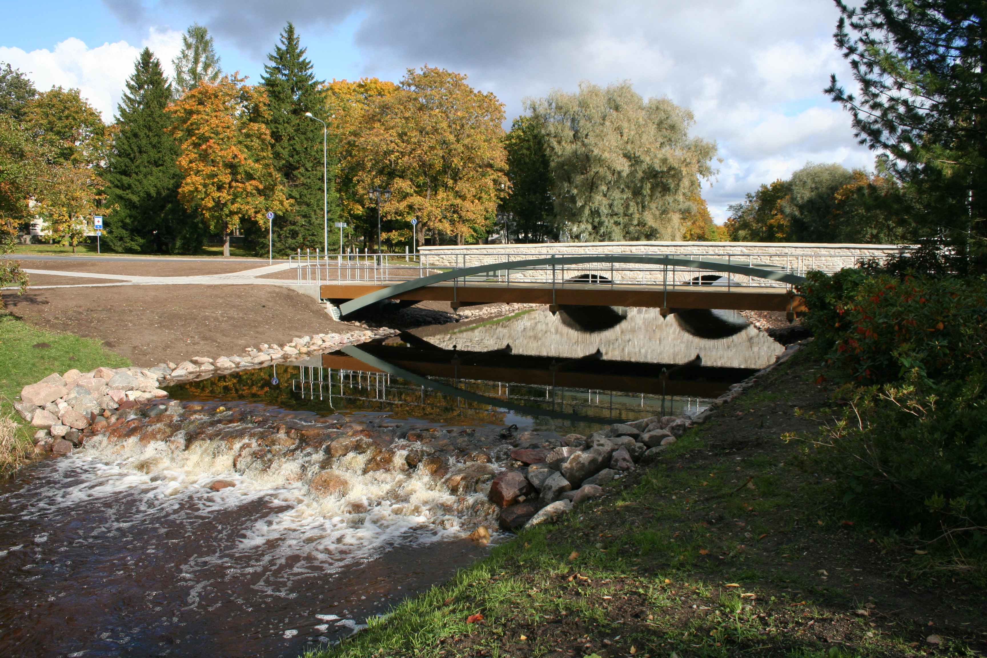 foto Rapla võlvsilla restaureerimine 1. okt 2009