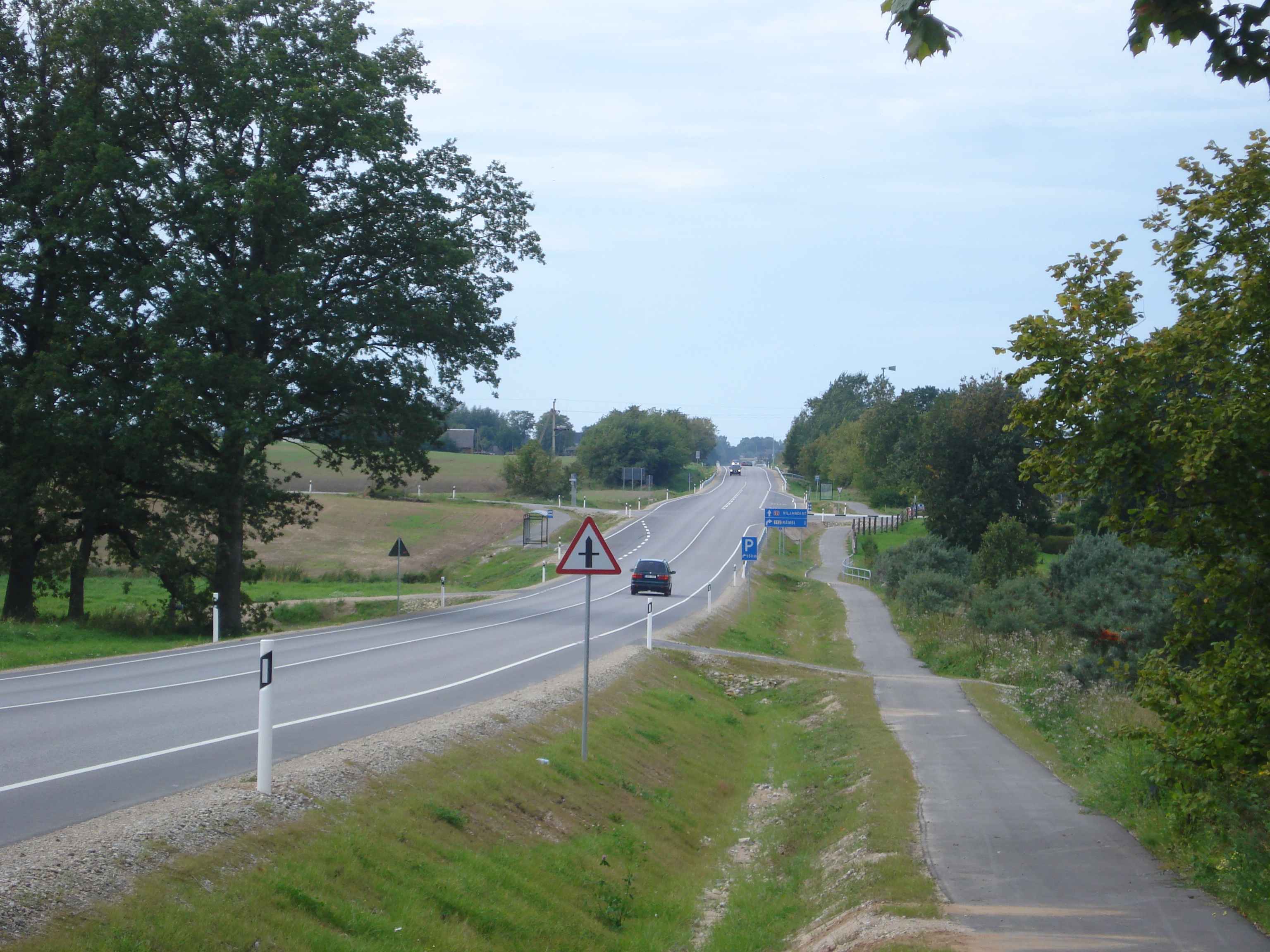 foto Rõhu-Puhja lõigu käikuandmine Tartu-Viljandi mnt-l 4. sept 2009