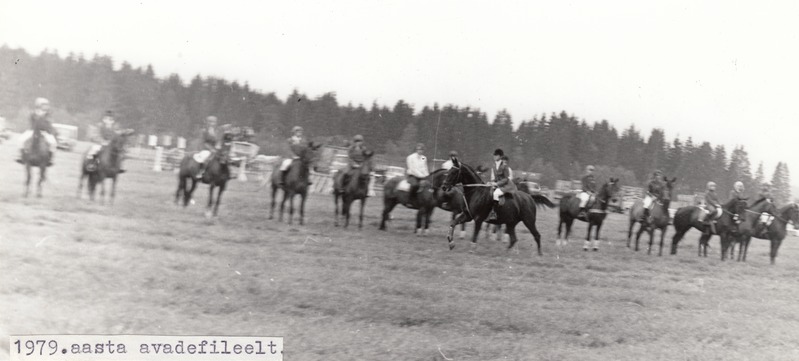 1979.a. ratsavõistluste avadefilee