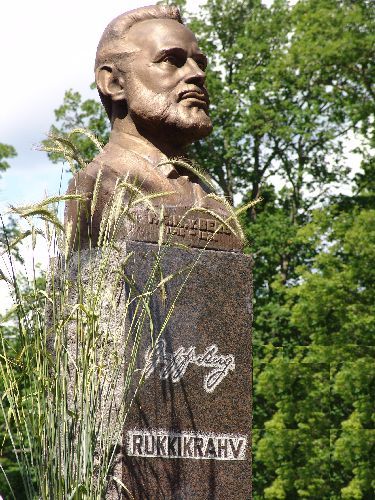 Rukkikrahv Fr. Bergi ausammas Sangaste lossi pargis