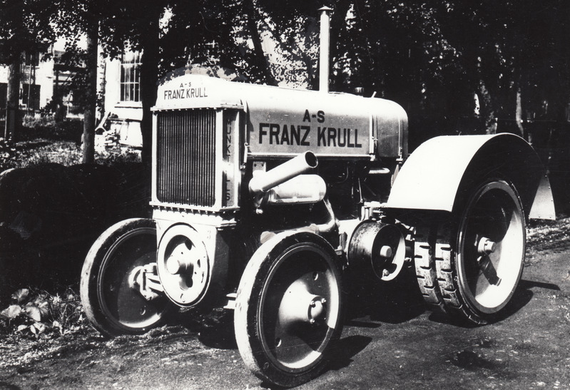 Ratastraktor Fr.Krull 1936.aastal