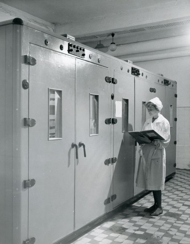 Haudesaal Tallinna Linnuvabriku haudejaamas