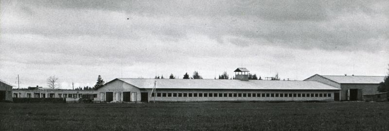 Väimela sovhoosi veiselauda välisvaade