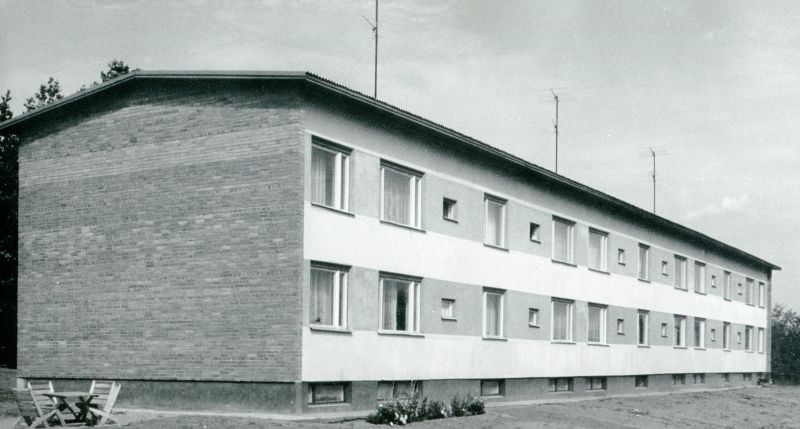 Alatskivi sovhoosi 8-korteriline elamu
