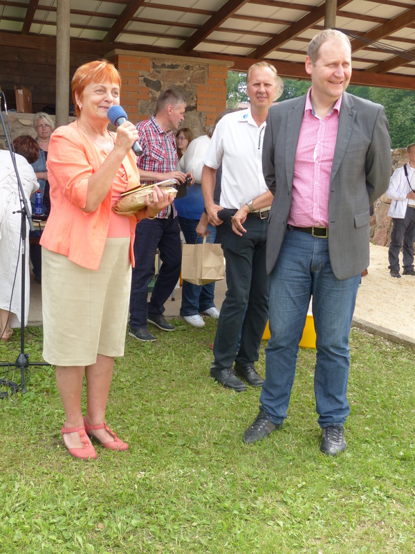 Põllumajandusmuuseumi direktor Merli Sild ja maaeluminister Urmas Kruuse Viss 2016 üritusel