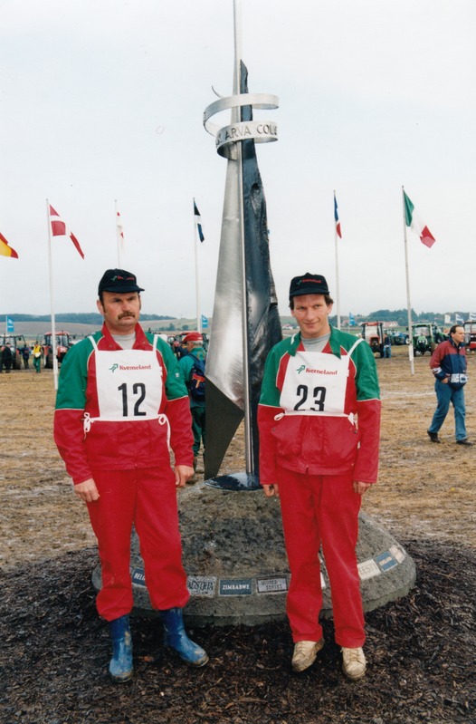 Eesti võistlejad Raido Kunila ja Villu Vilbok 45. künni- maailmameistrivõistlustel Saksamaal 4.-5.sept.1998