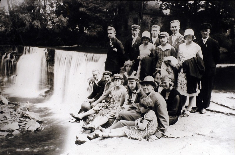Keila Põllunduskool. Kooliõpilaste Maatulundusklubi ekskursioon Keila-Joal 1930.a.