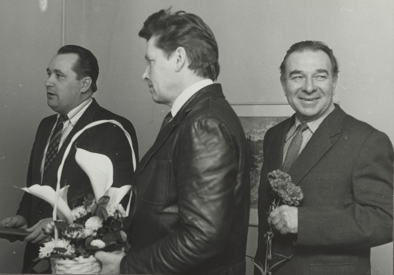 ATK asejuhataja P.Kibe ja Tõuloomade Varumiskoondise Tartu osakonna juhataja R.Peil