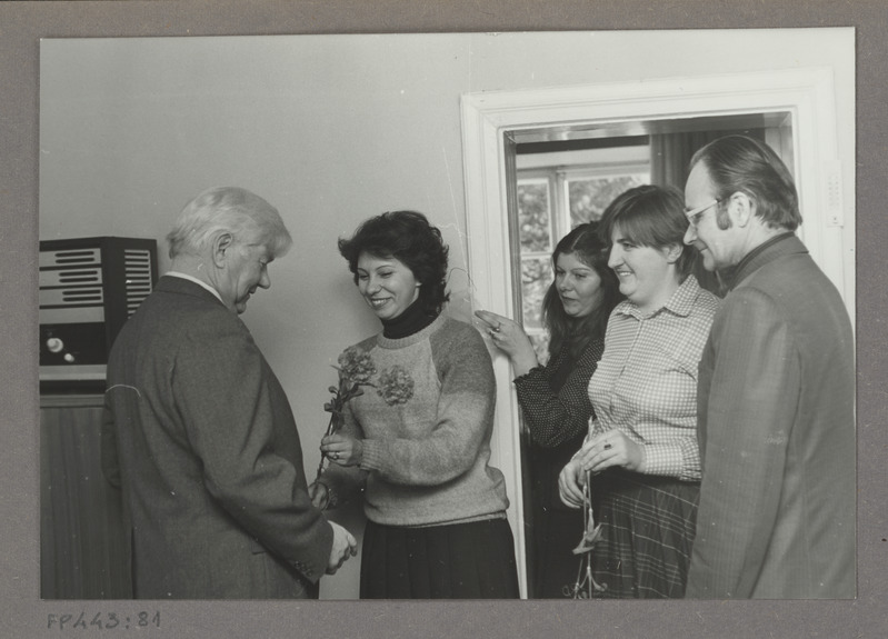 H.Tuul ja kolleegid Lammaste Tõulavast N.Merzina, L.Künd ja E.Musto