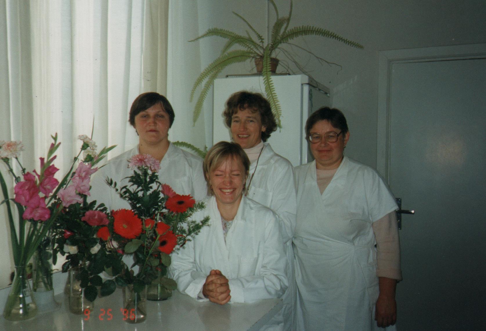 AS Mulgi Meier toorpiima laboratooriumi töötajad