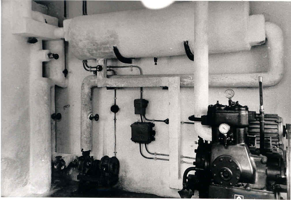 Palamuse Võitööstuse külmkompressori ruum