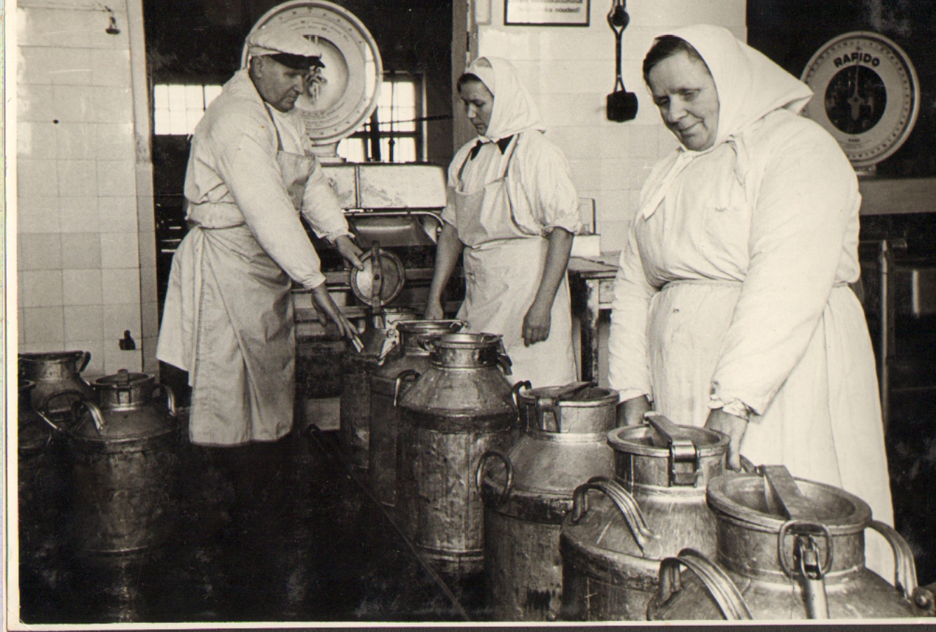 Piima vastuvõtmine ja kaalumine osutkaaluga "Rapido"