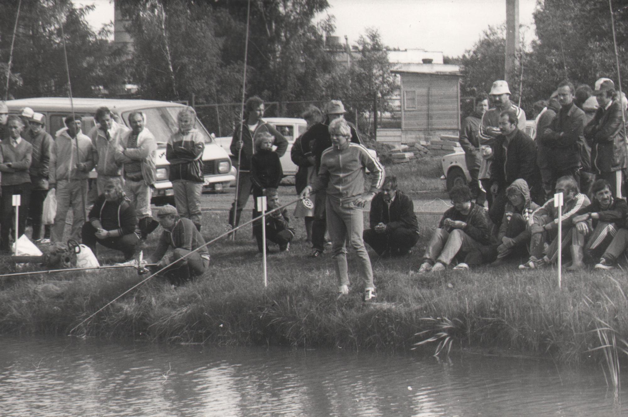 Kalapüügi võistlus, liha-ja piimatööstuse töötajate XXIX spordimängudel Intsikurmus