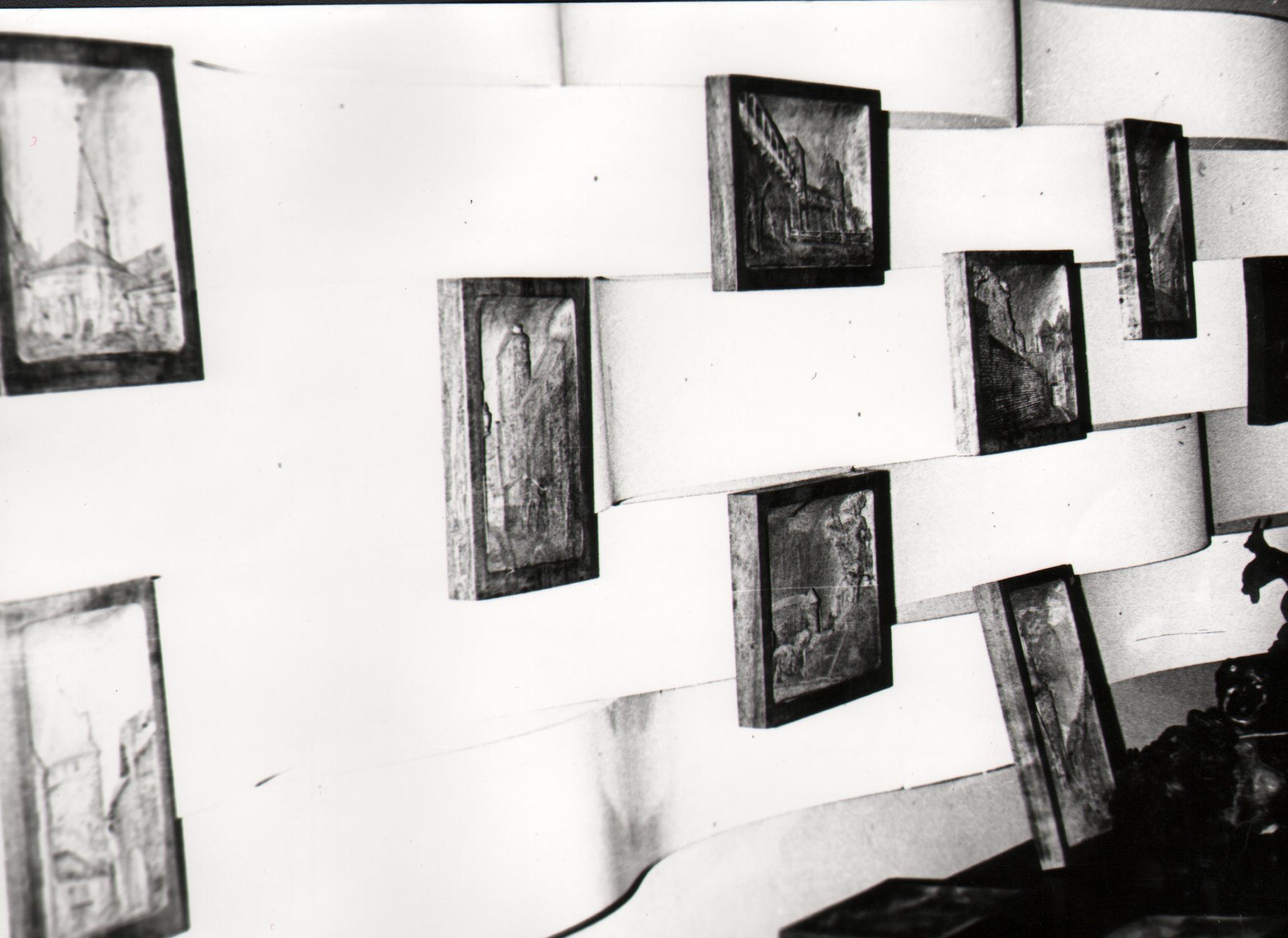 Kunstnik A.Aarma puulõike tööde näitus Kohtla-Järve PTK-s