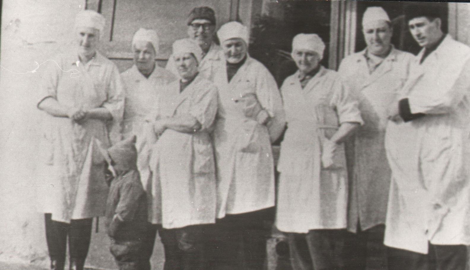 Haapsalu Piimatoodete Kombinaadi töötajad