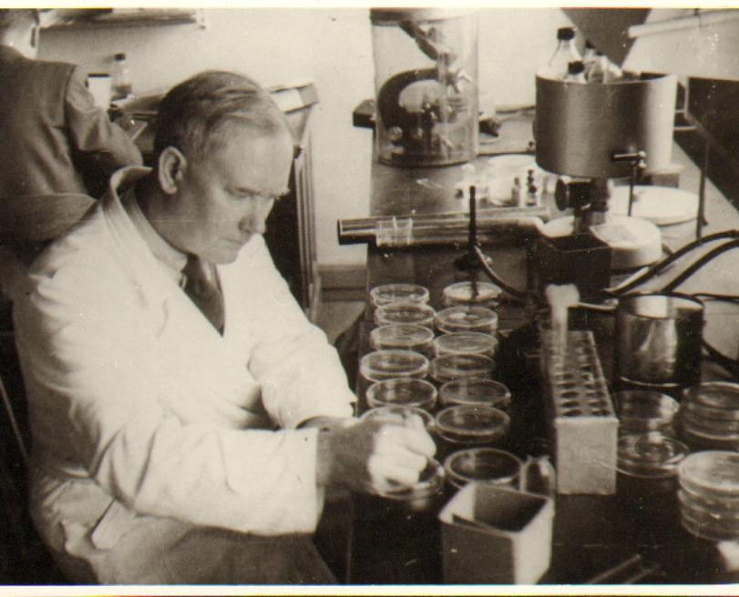 Mart järvik tööl Malmös, 1950.a.