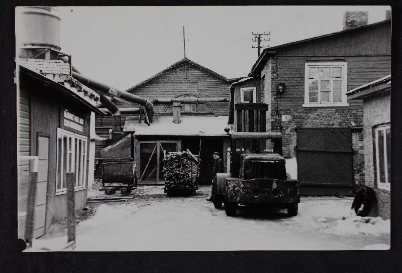 View of Tartu Sport Tool Chech of Experimental Swimming Factory "Dünamo"