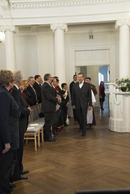 Siseneb president Toomas Hendrik Ilves