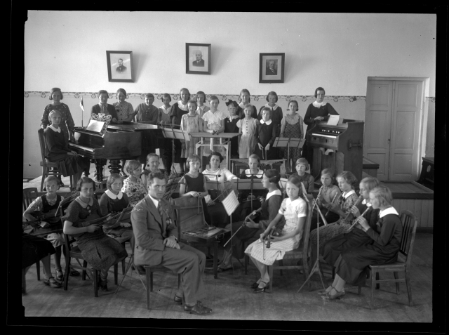 Grupifoto, Tartu 5. Algkooli orkester