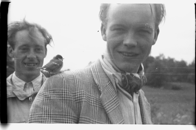 Hans Teetlaus kolleegidega Vattenbyggnadsbyranist välitööl
